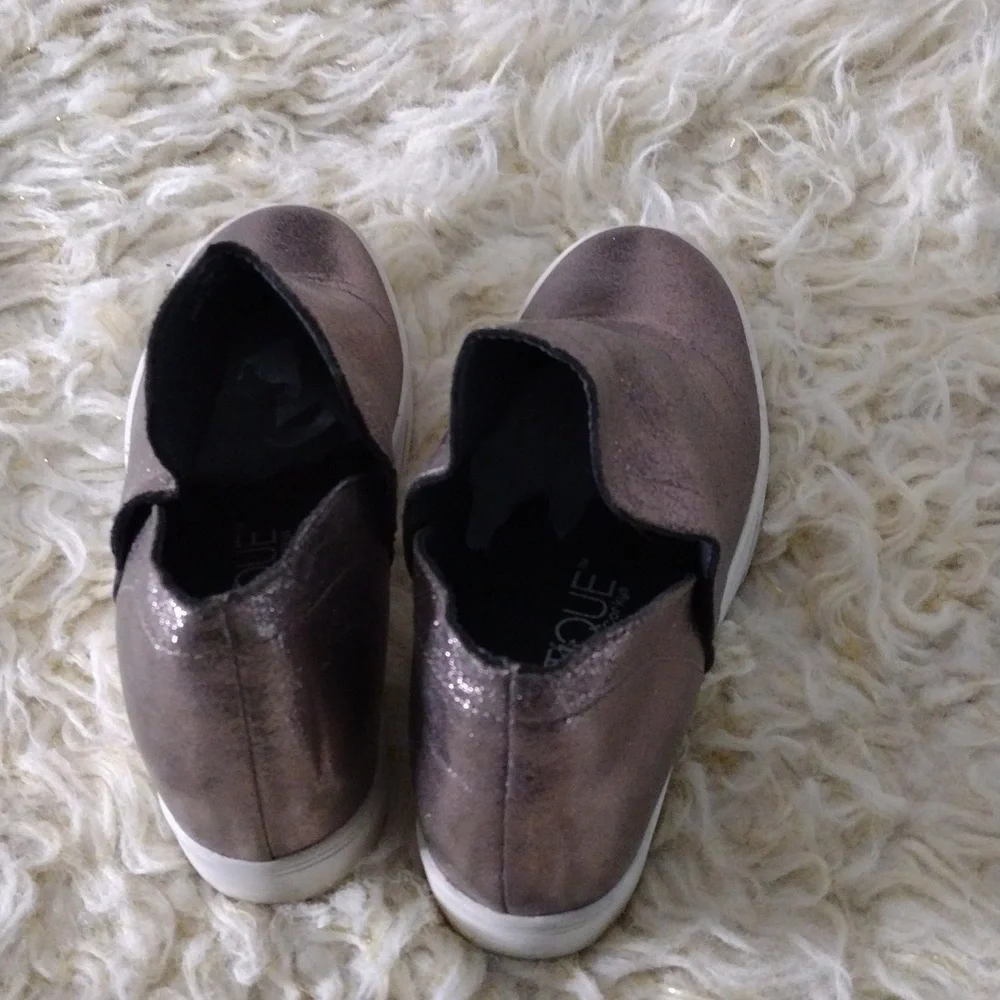 Boutique by Corky's jersey hidden wedges